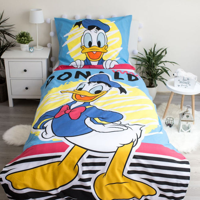 Disney Donald ágyneműhuzat 140×200cm, 70×90 cm