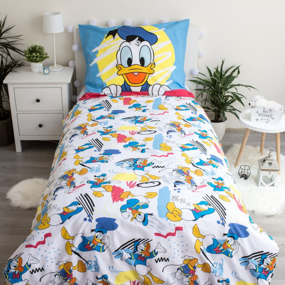 Disney Donald ágyneműhuzat 140×200cm, 70×90 cm