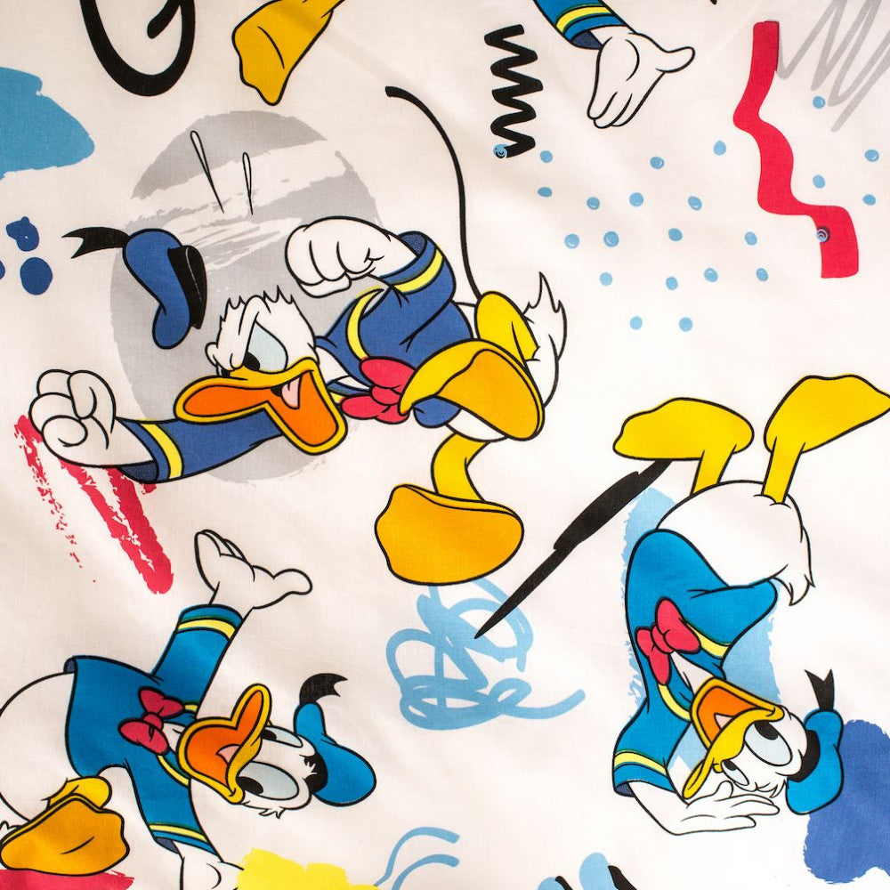 Disney Donald ágyneműhuzat 140×200cm, 70×90 cm