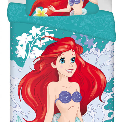 Disney Hercegnők Ariel ágyneműhuzat 140×200cm, 70×90 cm