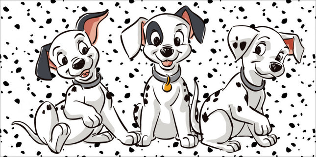 Disney 101 kiskutya fürdőlepedő, strand törölköző Play 70*140cm