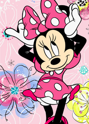 Disney Minnie Pink Bow fürdőlepedő, strand törölköző 70*140cm