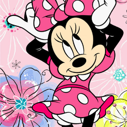 Disney Minnie Pink Bow fürdőlepedő, strand törölköző 70*140cm