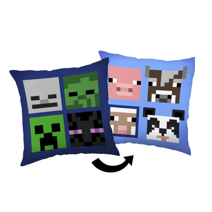 Minecraft Bad Mobs párna és takaró szett