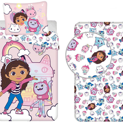 Gabi babaháza ágyneműhuzat és gumis lepedő szett