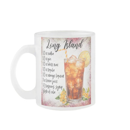 egyedi bögre amin a Long island koktél recept szerepel 