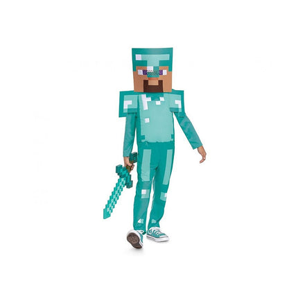 Minecraft Steve Diamond jelmez 3-4 év