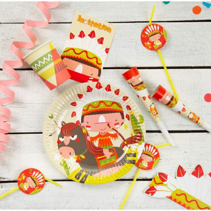 Indian Party, Indián fejpánt 3 db-os