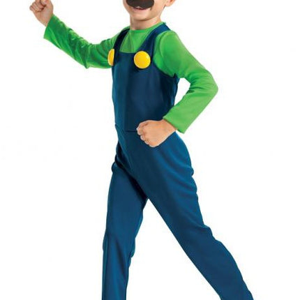 Super Mario Luigi jelmez 4-6 év
