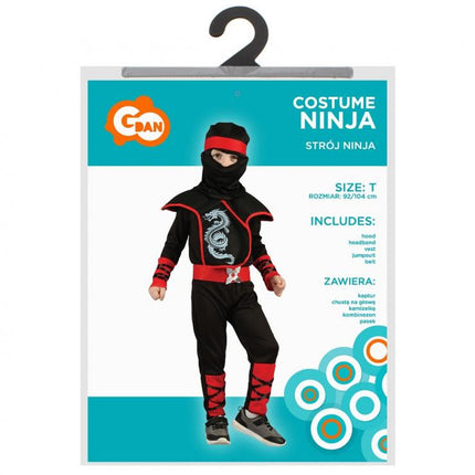 Ninja Shadow jelmez 92/104 cm