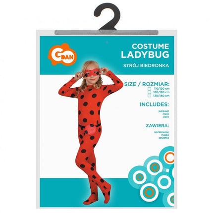 Katica Ladybug jelmez 120/130 cm