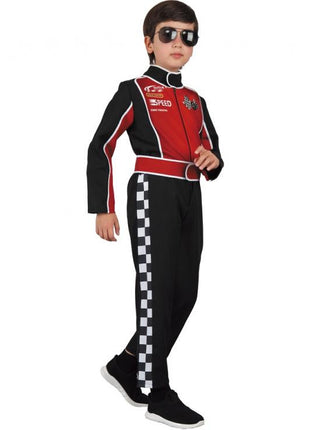 Autóversenyző Speed jelmez 110/120 cm