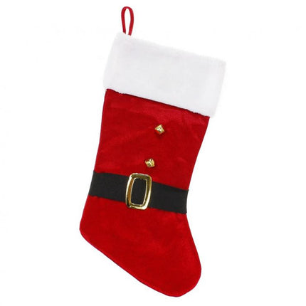 Karácsonyi Santa kandalló zokni, csizma 51 cm