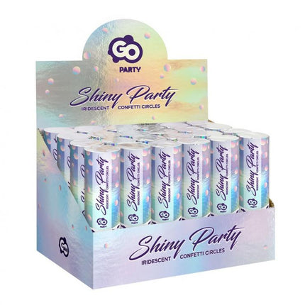 Shiny Party, Színes konfetti kilövő 15 cm
