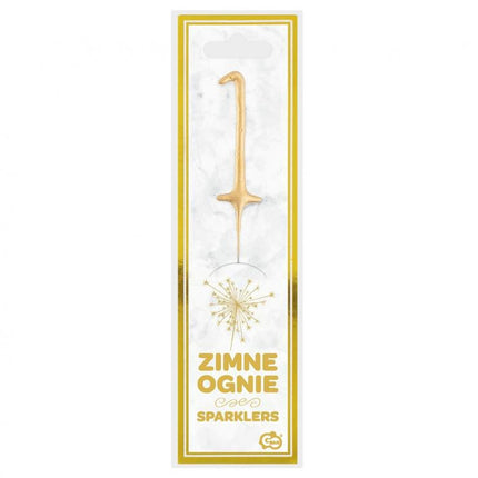 Arany Gold 1-es csillagszóró 17 cm