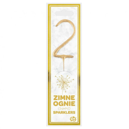 Arany Gold 2-es csillagszóró 17 cm