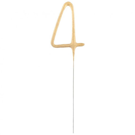 Arany Gold 4-es csillagszóró 17 cm