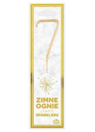 Arany Gold 7-es csillagszóró 17 cm