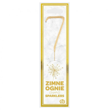 Arany Gold 7-es csillagszóró 17 cm