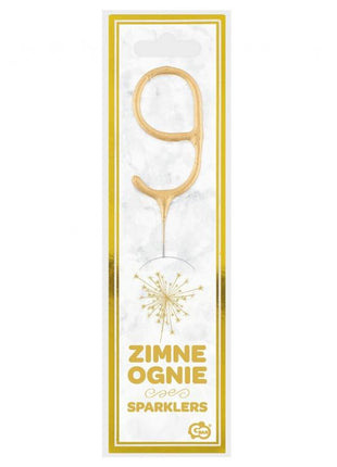 Arany Gold 9-es csillagszóró 17 cm