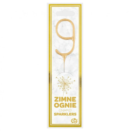 Arany Gold 9-es csillagszóró 17 cm