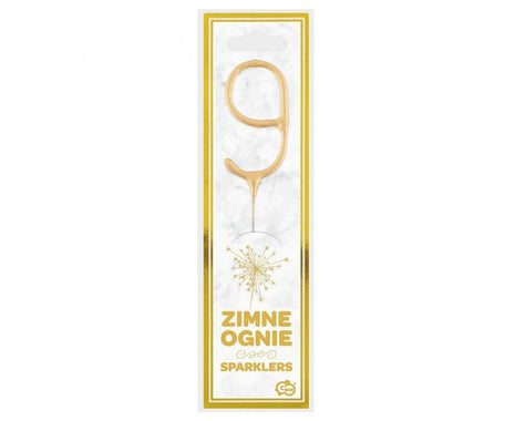 Arany Gold 9-es csillagszóró 17 cm
