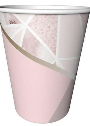 Rózsaszín Rose Chic papír pohár 6 db-os 240 ml