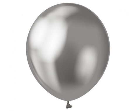 Szürke Platinum léggömb, lufi 7 db-os 12 inch (30 cm)