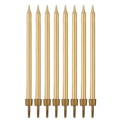 Arany Gold tortagyertya, gyertya szett 8 db-os