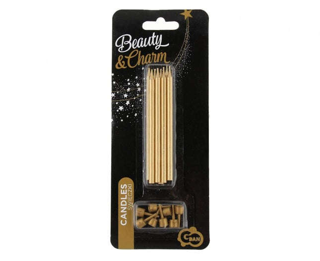 Arany Gold tortagyertya, gyertya szett 8 db-os