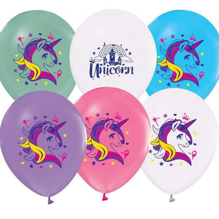 Unikornis Spell léggömb, lufi 5 db-os 12 inch (30cm)