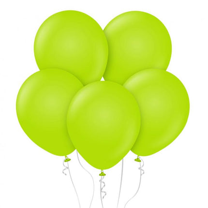 Zöld Pastel Pistachio léggömb, lufi 10 db-os 12 inch (30 cm)