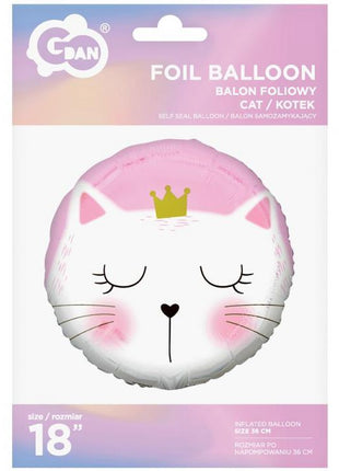 Cicás Sleepy fólia lufi 36 cm