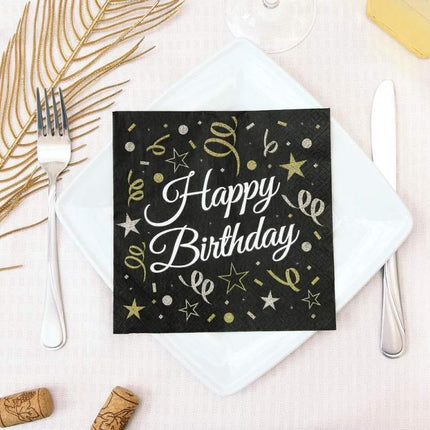 Happy Birthday B&C szalvéta 20 db-os 33x33 cm