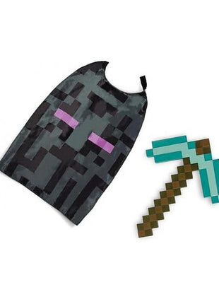Minecraft Arms csákány és köpeny szett