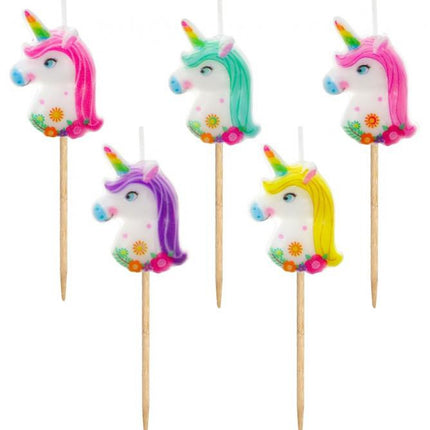 Unikornis Multicolour tortagyertya szett 5 db-os