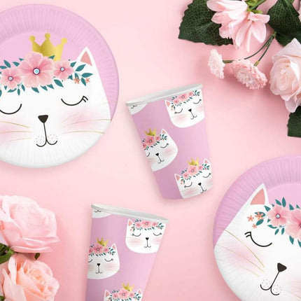 Cicás Sleepy papírtányér 6 db-os 18 cm
