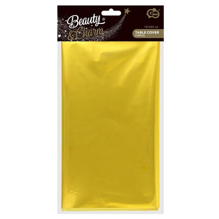 Arany Metallic fólia asztalterítő 137x183 cm