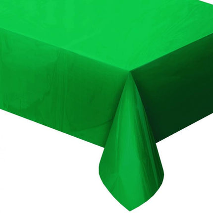 Zöld Metallic fólia asztalterítő 137x183 cm