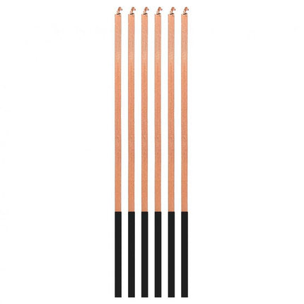 Rose Gold Magic Flame tortagyertya, gyertya szett 6 db-os