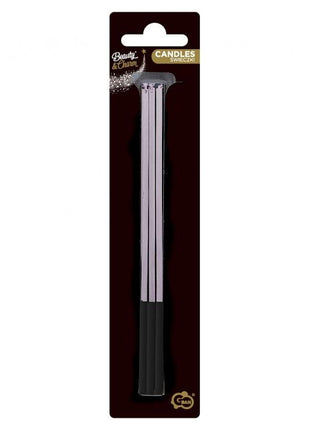 Lila Magic Flame tortagyertya, gyertya szett 6 db-os