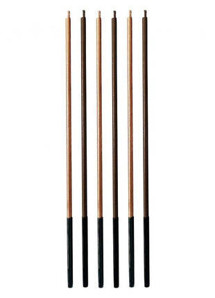 Barna Metallic tortagyertya, gyertya szett 6 db-os