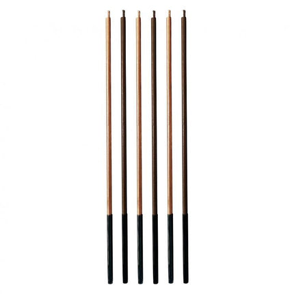 Barna Metallic tortagyertya, gyertya szett 6 db-os