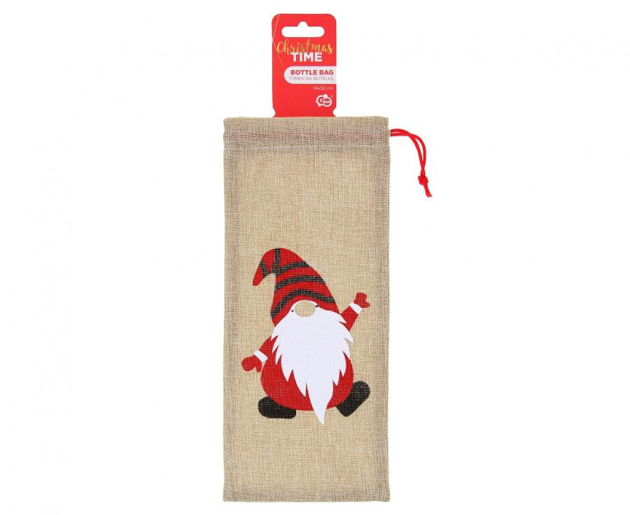 Karácsonyi Gnome italtáska 32 cm