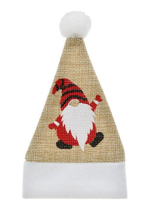 Karácsonyi Gnome evőeszköz kabát 11 cm