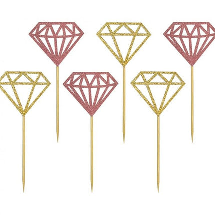 Gyémánt Diamond díszítő pálca 6 db-os