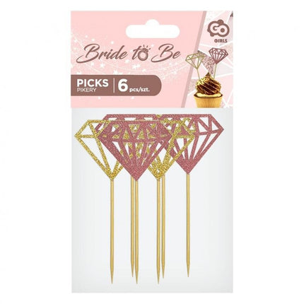 Gyémánt Diamond díszítő pálca 6 db-os