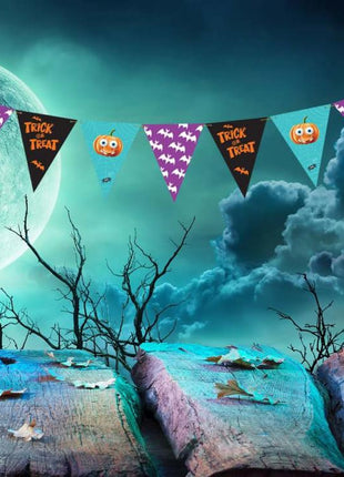 Halloween Boo zászlófüzér 250 cm