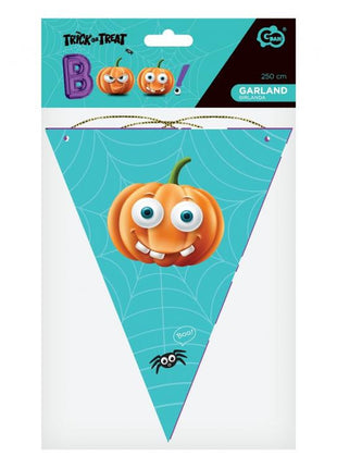 Halloween Boo zászlófüzér 250 cm