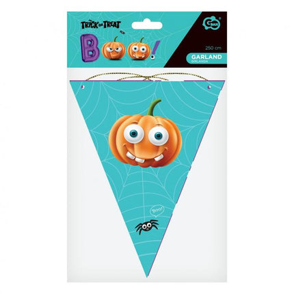 Halloween Boo zászlófüzér 250 cm